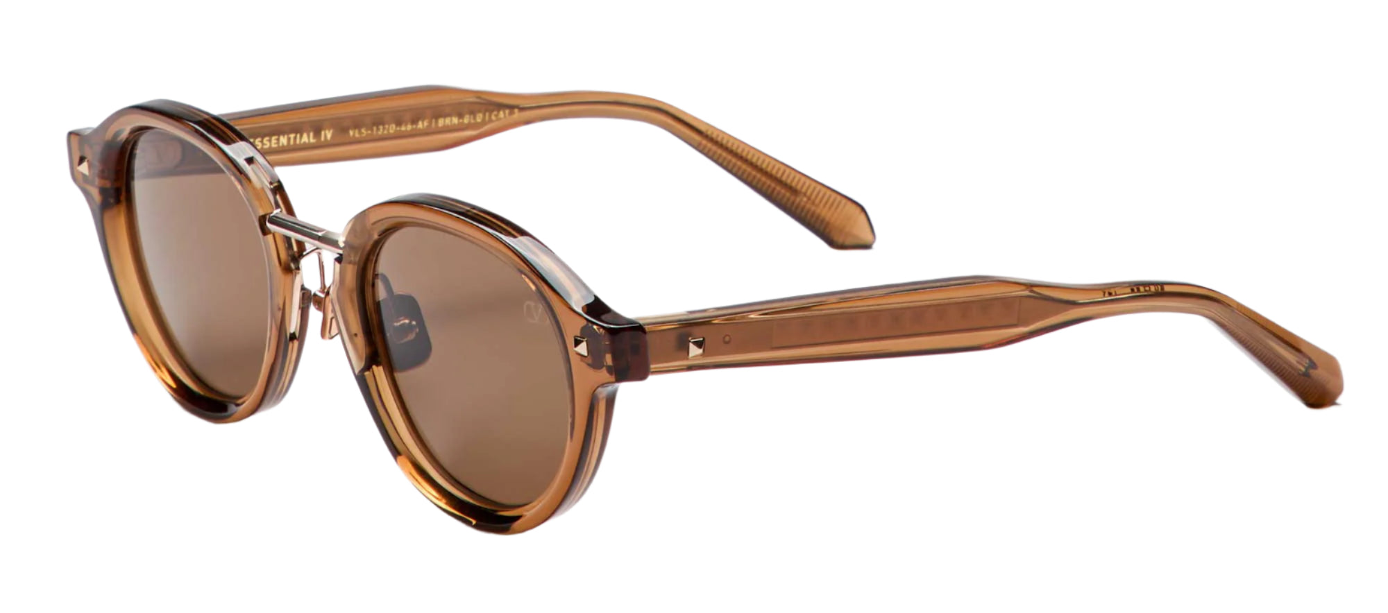 Valentino V-Essential IV VLS132 Round Sunglasses | Fashion Eyewear US