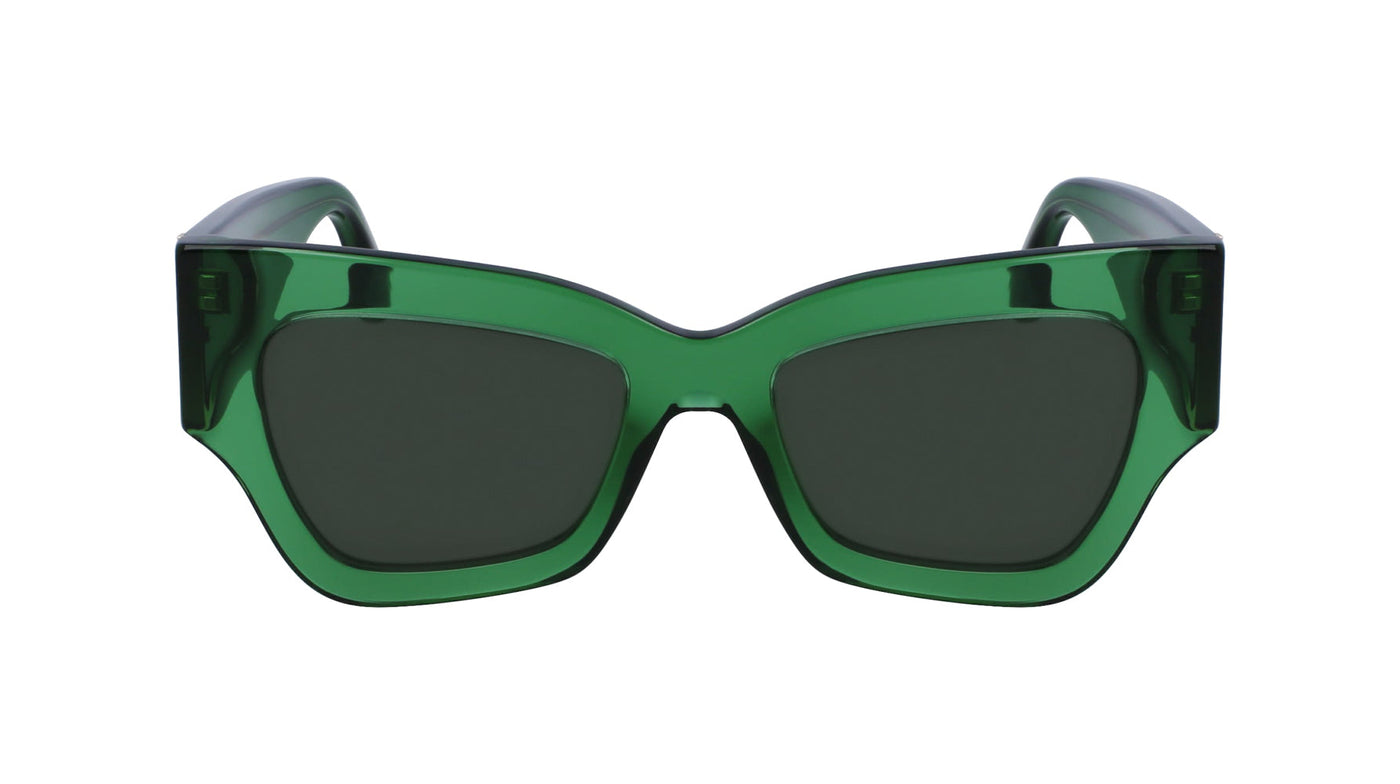 Victoria Beckham VB662S Green/Green #colour_green-green