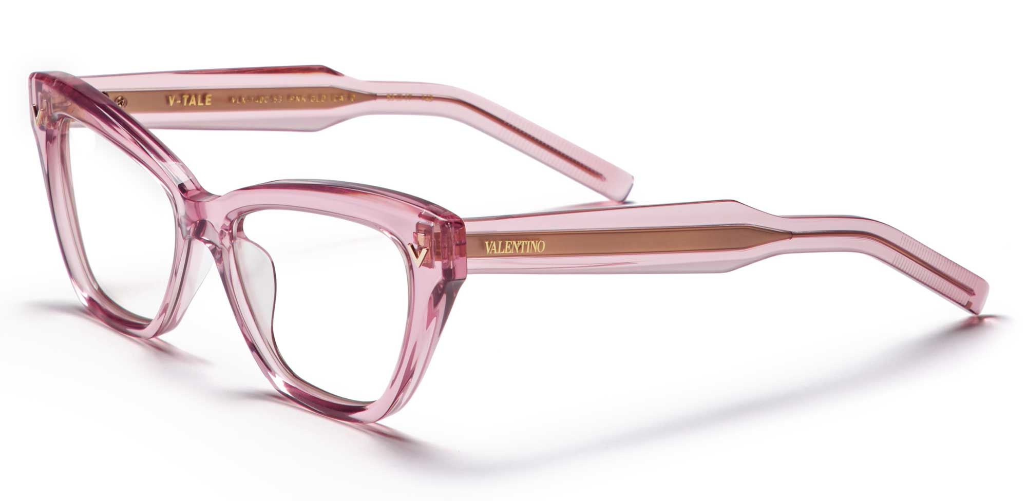 VALENTINO キャットアイフレムメカネ VLX140A530 0 Valentino V-Tale VLX140 Cat Eye Glasses | Fashion Eyewear US