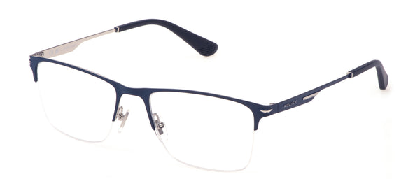 Police Champ Lite 8 VPLN18 Square Glasses | Fashion Eyewear US