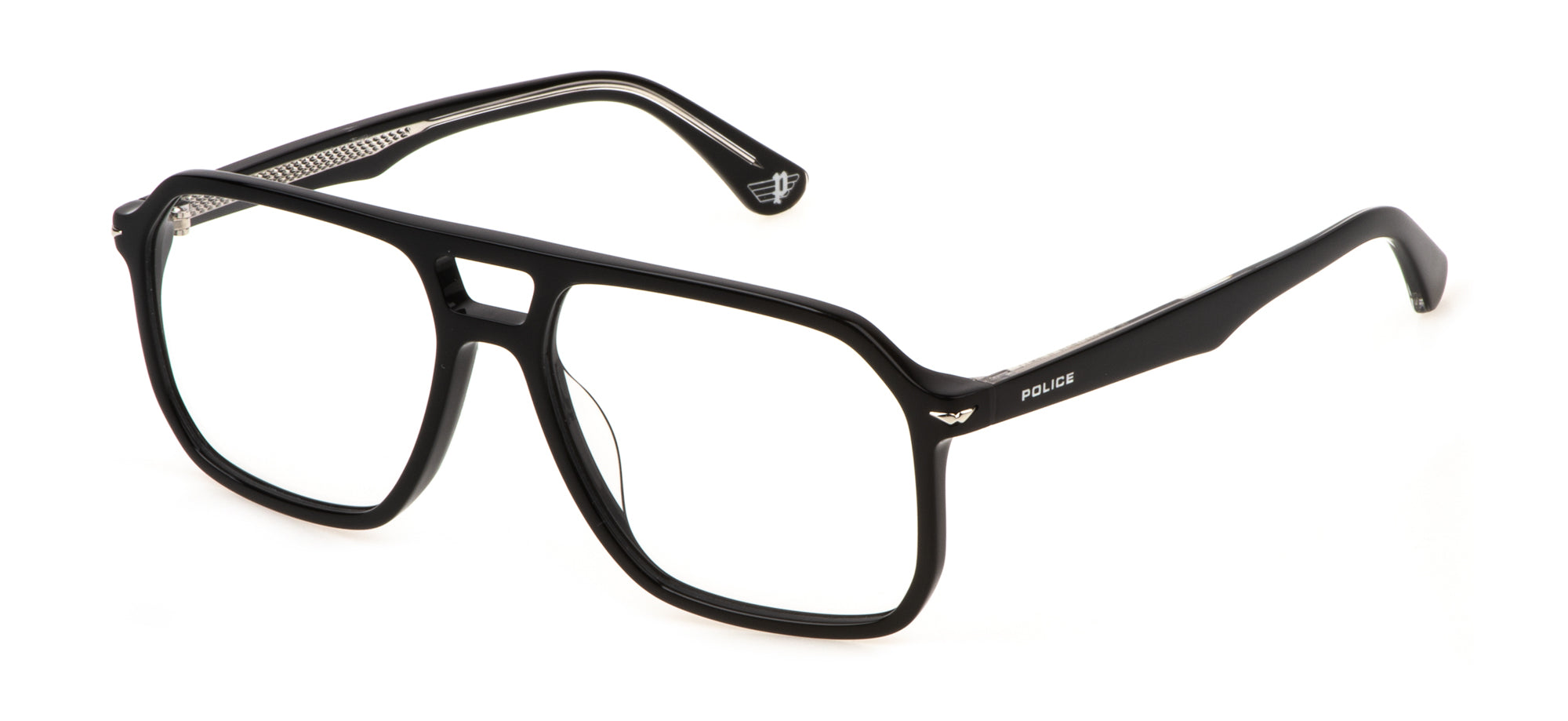 Fashion Police A New Minority '07 グラムメタル Police Champ 8 VPLN21 Aviator Glasses | Fashion Eyewear US