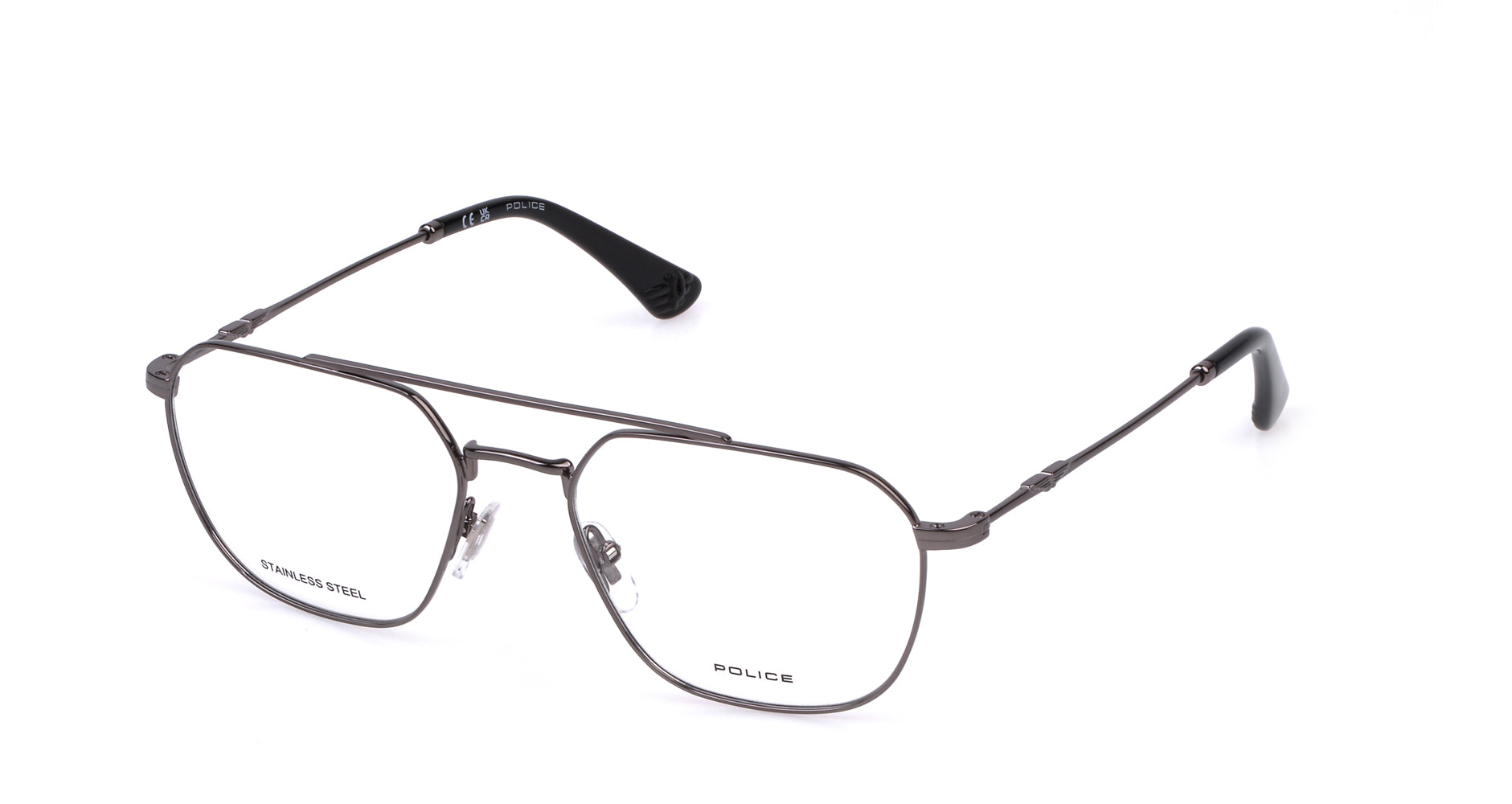 Fashion Police A New Minority '07 グラムメタル Police Origins Lite 26 VPLP08 Aviator Glasses | Fashion Eyewear US