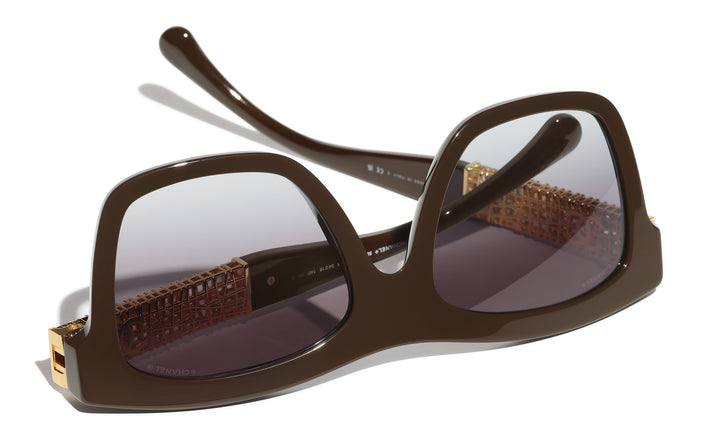 CHANEL 5533 Square Sunglasses | Fashion Eyewear US