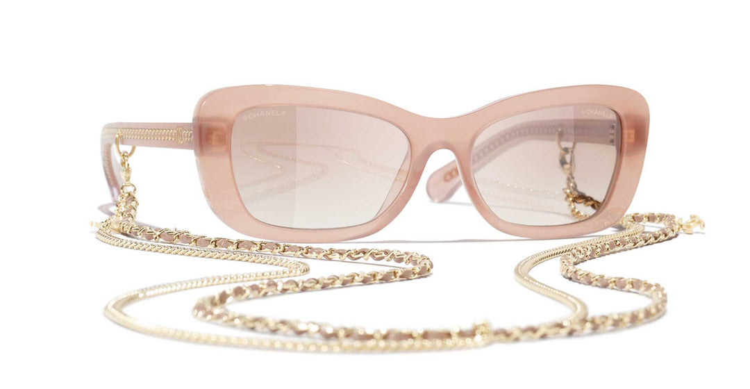 CHANEL 5553 Rectangle Sunglasses | Fashion Eyewear