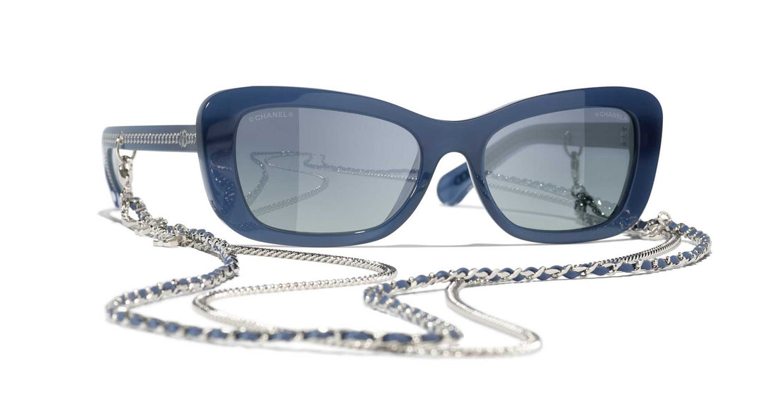 CHANEL 5553 Rectangle Sunglasses | Fashion Eyewear