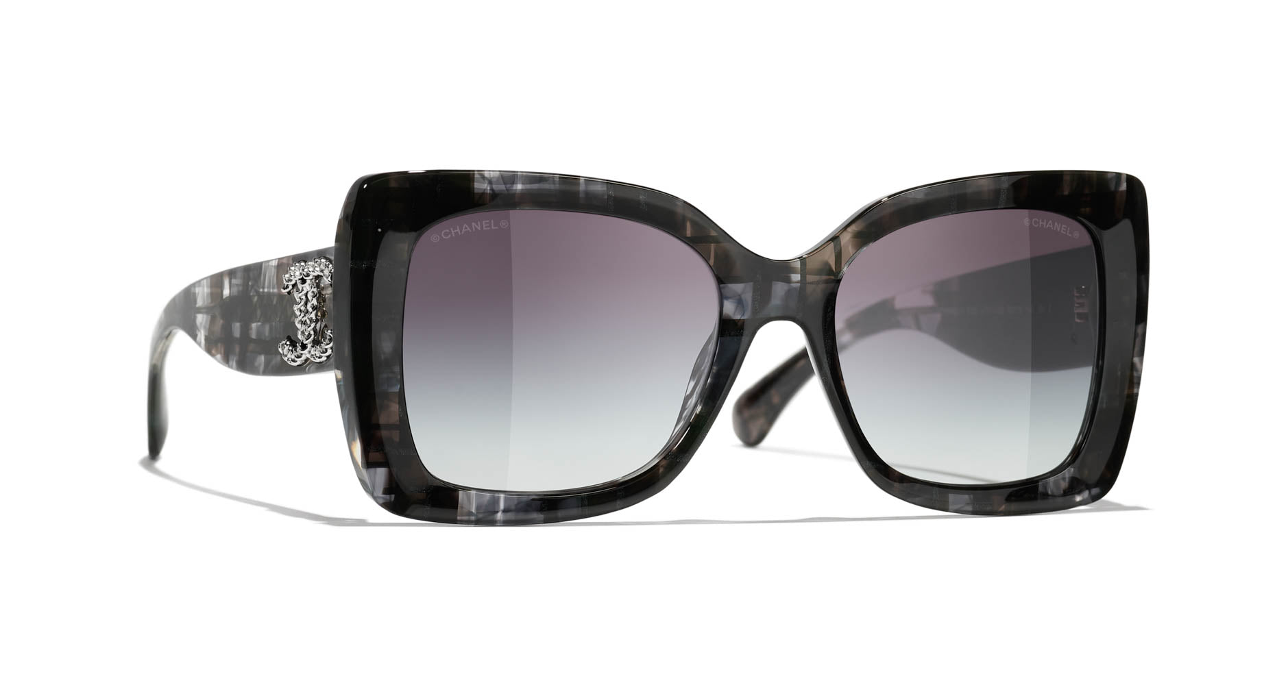 CHANEL 5555 Square Sunglasses | Fashion Eyewear US