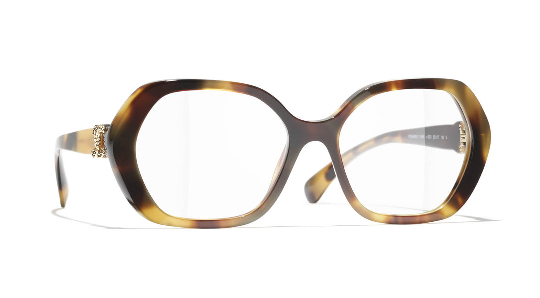 CHANELジョッキーハット CHANEL 3496 Square Glasses | Fashion Eyewear US