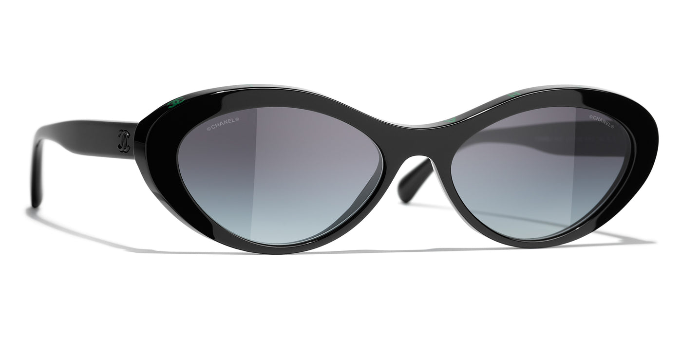chanel sunglasses oval
