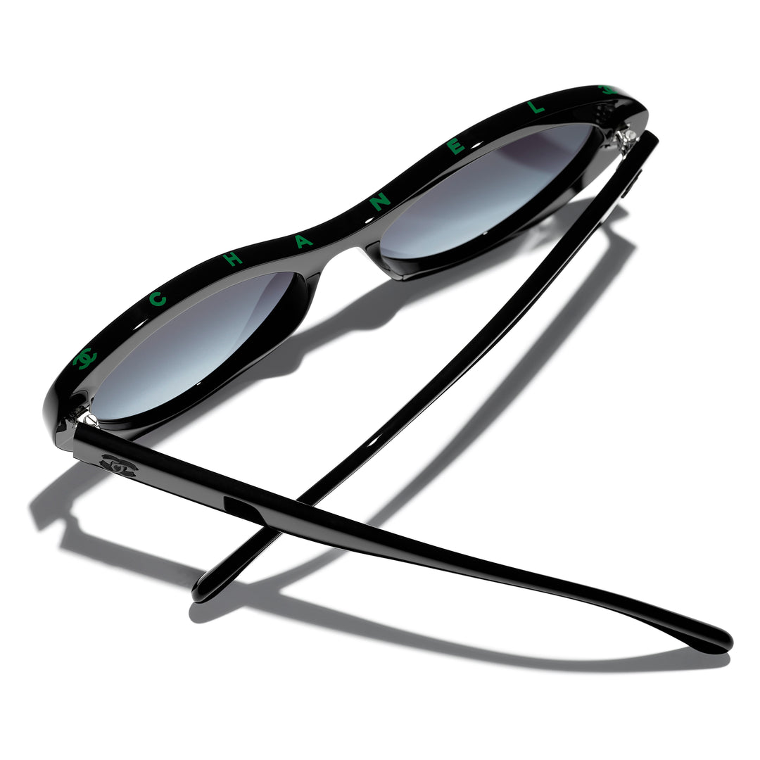 CHANEL 5416 Oval Sunglasses | Fashion Eyewear US