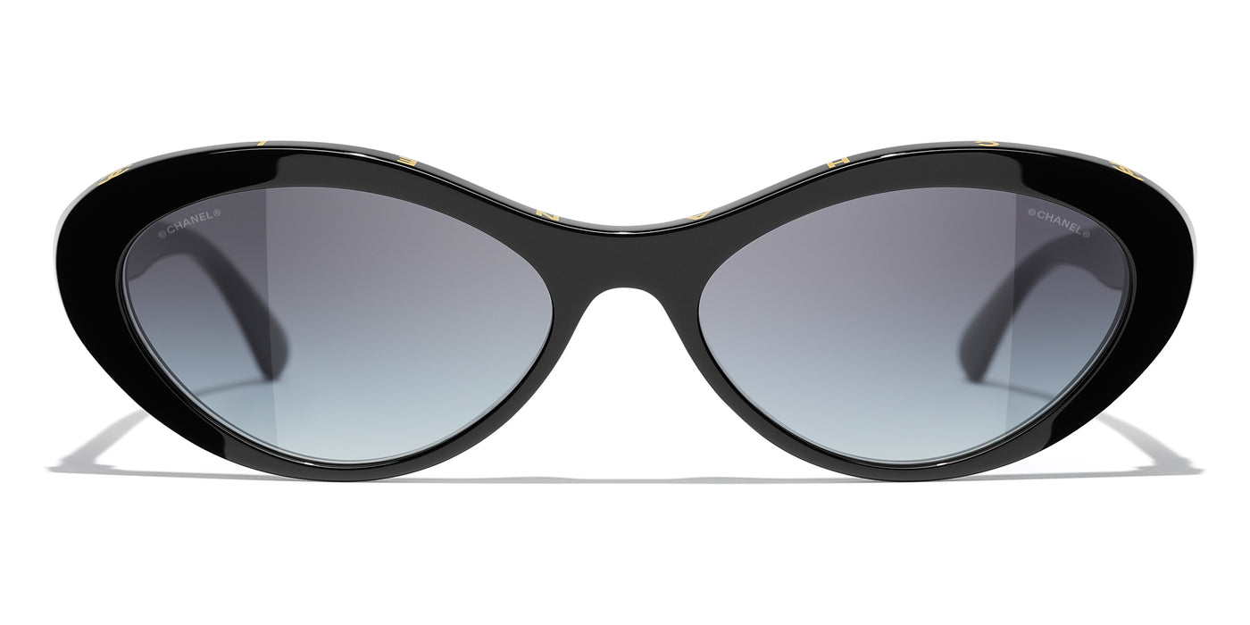 CHANEL 5416 Oval Sunglasses