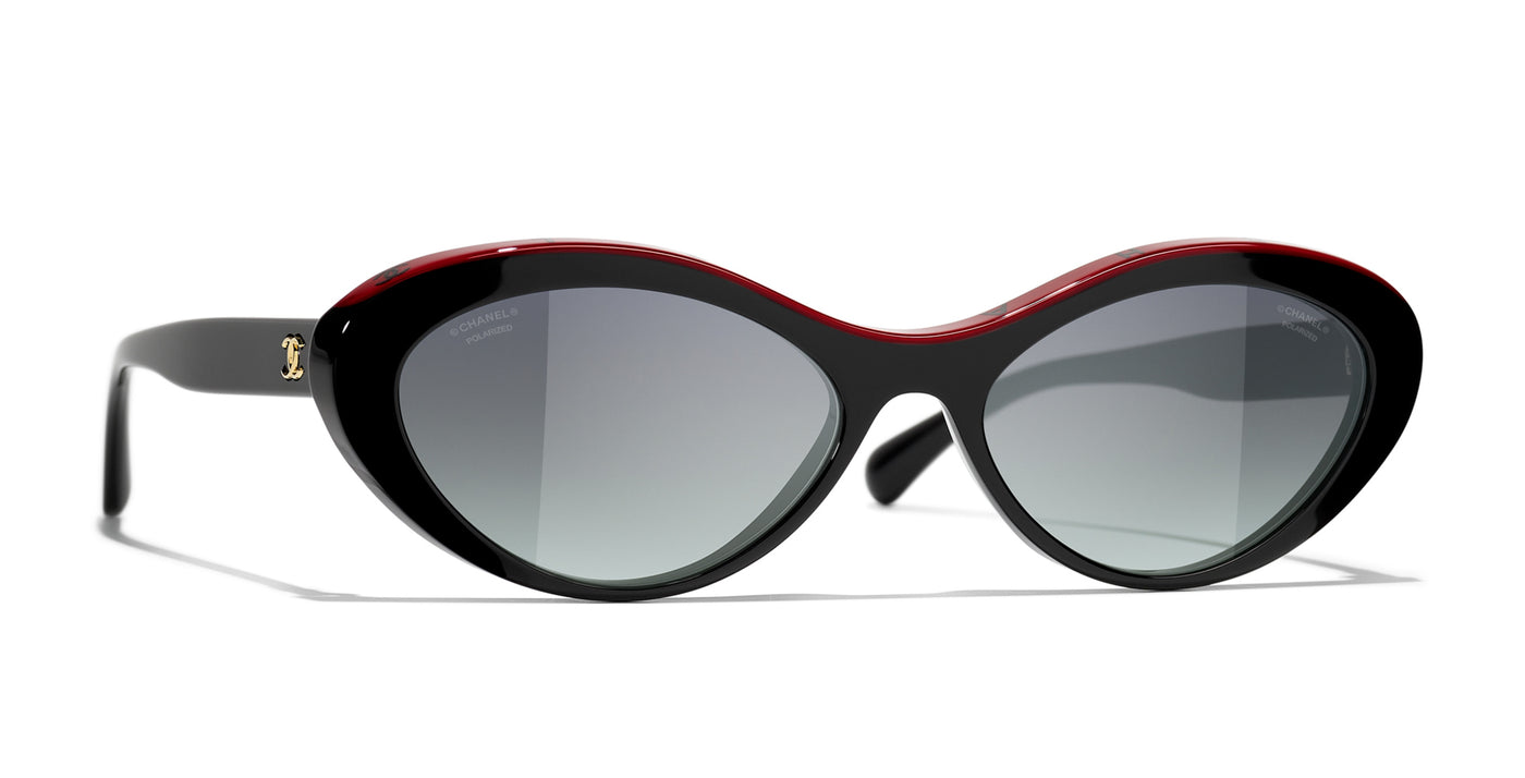 CHANEL 5416 Oval Sunglasses