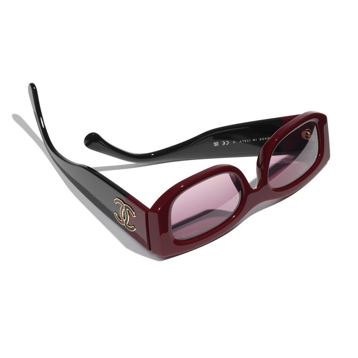 CHANEL 5525 Rectangle Sunglasses | Fashion Eyewear