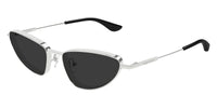 Alexander McQueen AM0522S #colour_shiny silver/grey