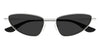 Alexander McQueen AM0522S #colour_shiny silver/grey