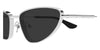 Alexander McQueen AM0522S #colour_shiny silver/grey