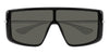Alexander McQueen AM0524S #colour_shiny black and silver/grey with light mirror