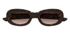 Alexander McQueen AM0527SA #colour_shiny dark havana/light brown