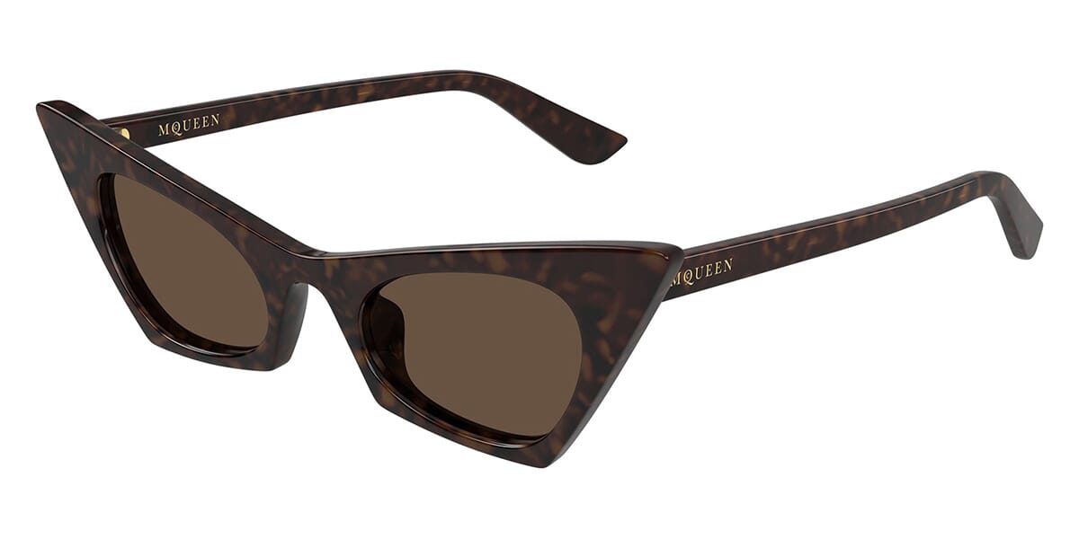Alexander McQueen Black and Tortoiseshell Cat-Eye Sunglasses Alexander McQueen Sunglasses - brown - Zalando.co.uk main image 3