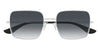 Alexander McQueen AM0564S #colour_silver/smoke gradient