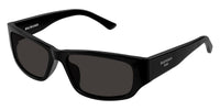 Balenciaga BB0368SK #colour_shiny black/grey with light mirror