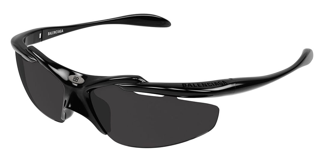 Balenciaga BB0464S Wraparound Sunglasses | Fashion Eyewear