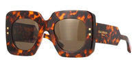 Balmain B Bold BPS 180 #colour_shiny dark tortoise/brown with light mirror