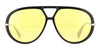 Bottega Veneta BV1274S #colour_shiny black and silver/light yellow