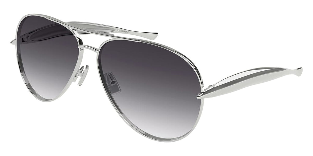 Bottega Veneta BV1305S#colour_shiny-silver-grey