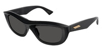 Bottega Veneta BV1326S #colour_shiny black/grey with light mirror