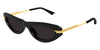 Bottega Veneta BV1368S #colour_shiny black with gold/grey