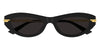 Bottega Veneta BV1368S #colour_shiny black with gold/grey