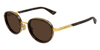 Bottega Veneta BV1372S #colour_havana with gold/brown