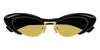 Bottega Veneta BV1387S #colour_shiny black/yellow