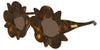 Bottega Veneta BV1399S #colour_shiny dark havana/brown with light mirror