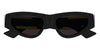 Bottega Veneta Ribbon BV1407S #colour_black with gold/grey