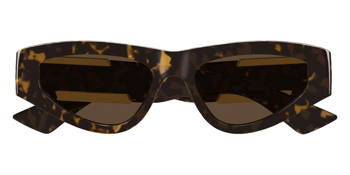 Bottega Veneta Cat-Eye Tortoiseshell Sunglasses - Dark Lenses Bottega Veneta BV1387S Cat Eye Sunglasses | Fashion Eyewear US main image 3