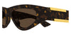 Bottega Veneta BV1407S #colour_shiny dark havana/brown with light mirror
