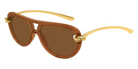 Bottega Veneta BV1418S#colour_shiny-brown-crystal-and-gold-brown