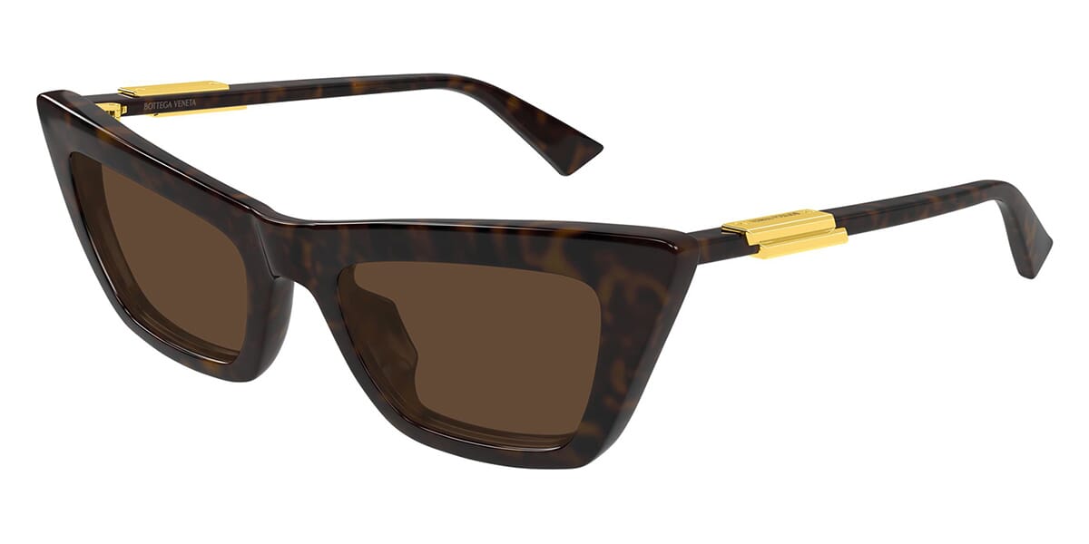 Bottega Veneta BV1446S Cat Eye Sunglasses | Fashion Eyewear US