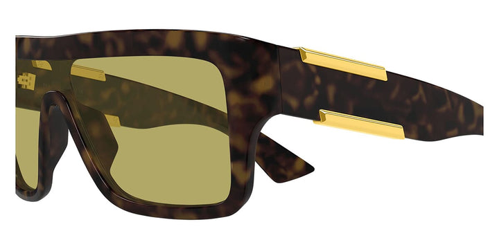 Bottega Veneta BV1451S Shield Sunglasses | Fashion Eyewear US