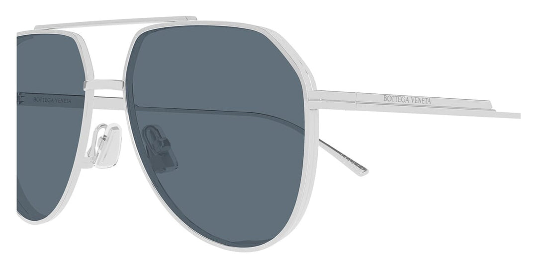 Bottega Veneta BV1465S 001 Unisex Sunglasses Gold Aviator Frame, Grey Lenses Bottega Veneta BV1465S 001 - Sunglasses for Man and Woman  main image 4