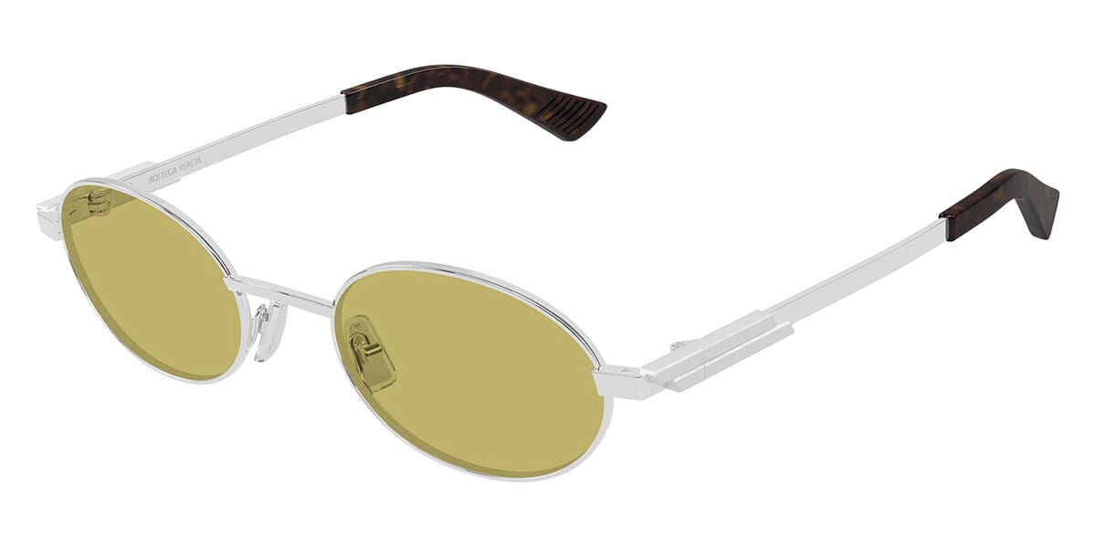 Bottega Veneta BV1470S Oval Sunglasses | Fashion Eyewear US