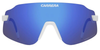 Carrera C Sport 16/S #colour_matte white/brown with blue mirror