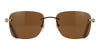 Cartier CT0034RS #colour_shiny gold with crossed white pearl/dark brown