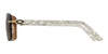 Cartier CT0034RS #colour_shiny gold with crossed white pearl/dark brown