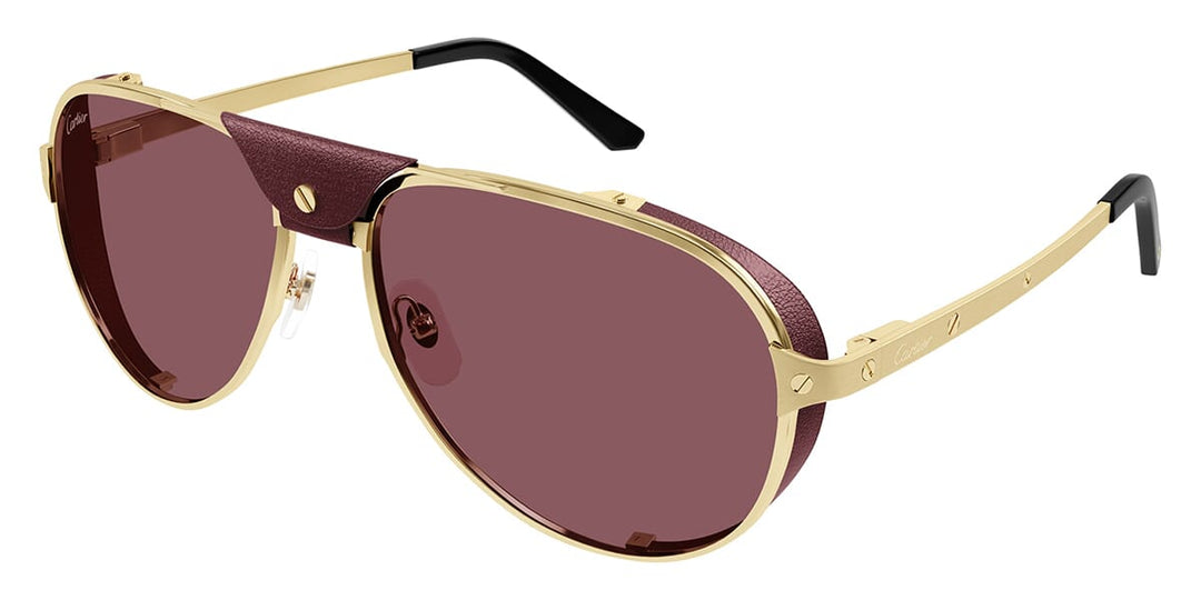 Cartier CT0296S Aviator Sunglasses | Fashion Eyewear US
