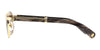 Cartier CT0363S #colour_shiny gold with black genuine buffalo horn/grey with light mirror