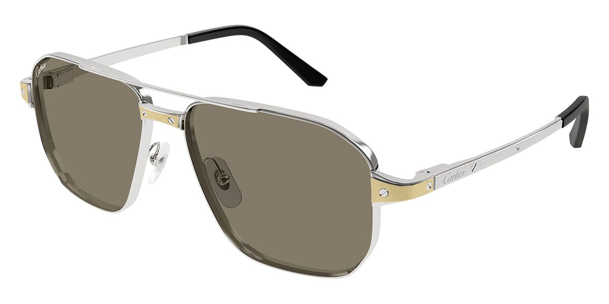 Cartier CT0424S Aviator Sunglasses | Fashion Eyewear US