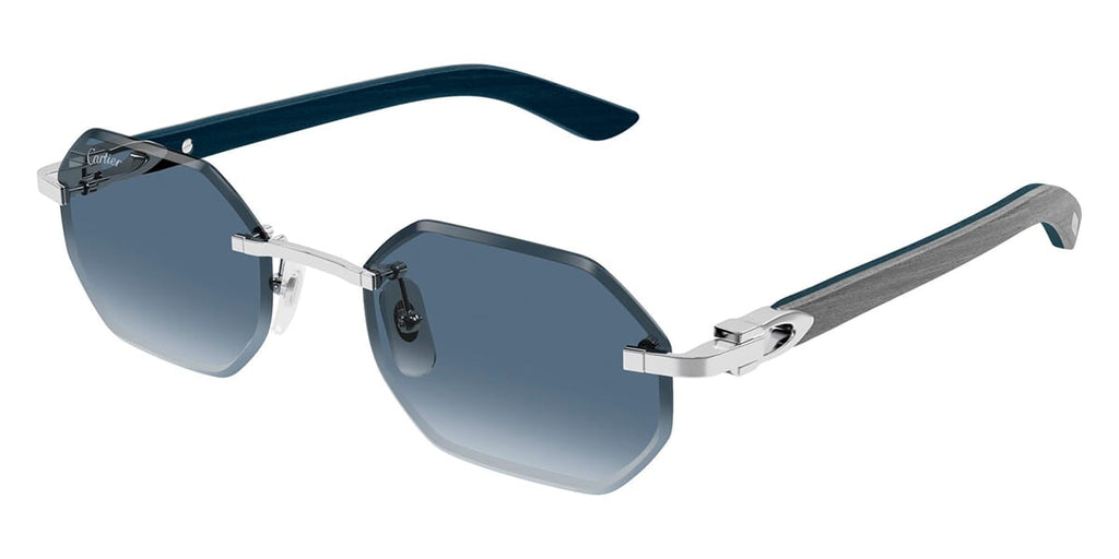 Cartier CT0439S#colour_shiny-silver-and-grey-real-wood-blue-gradient