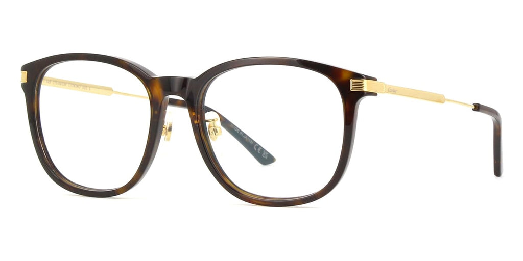 Cartier CT0454O #colour_shiny dark havana and gold